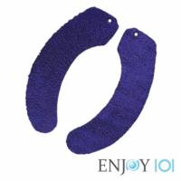 《ENJOY101》水洗式。抗菌止滑馬桶坐墊 - 家用型 深藍