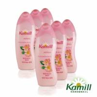 【德國卡蜜兒Kamill】野玫瑰牛奶香氛沐浴膠250ml 6瓶 組