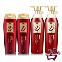 【呂 Ryoe】紅瓶燙染受損洗髮精4件組 400mlx2瓶+200mlx2瓶