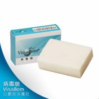 VirusBom白麝香燕麥淨膚皂100g
