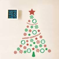 《朱宗慶打擊樂團》創意無痕壁貼◆豆莢寶寶-聖誕快樂篇