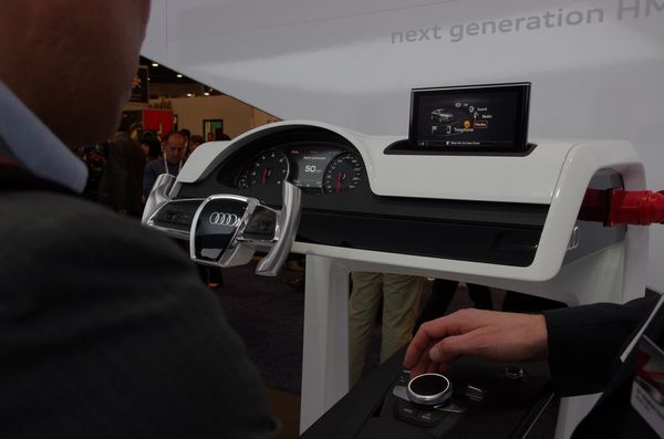 CES 2014 ： Audi 於 CES 展出基於 Tegra 與 Android 之車載通訊系統