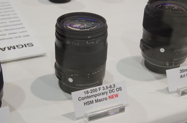 CES 2014 ： Sigma 展出 Contemporary 系列 18-200mm f3.5-6.3 旅遊鏡