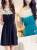 《完美比例》春裝新款韓國雜誌款蕾絲領連身裙 二色