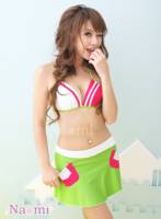 《Naomi》盛夏旋律！亮眼繽紛二件式泳裝