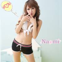 《Naomi》海灘戀情！俏麗甜心三件式泳裝