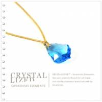 新光飾品‧藍色妖姬水晶項鏈 XL88021
