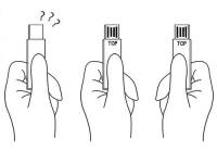 不怕插反的 USB 概念隨身碟