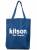 《 kitson》 尼龍LOGO購物袋-海軍藍色