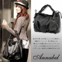 《Annabel》自我風格！簡約抽繩托特二用包