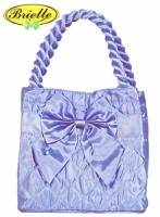 Brielle 麻花編織手提袋B345-07-1 淺藍