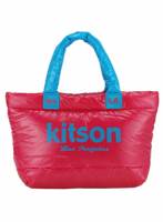 《kitson》 鋪棉托特包 FUCHSIA BLUE