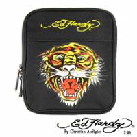 《ED Hardy》印花虎王小側背包