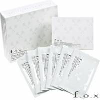 美國《F.O.X專業彩妝》蠶絲嫩白保濕面膜 6片裝