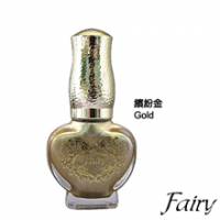 ★斐麗FAIRY★美容展熱賣爆裂紋指甲油專用底色_繽紛金GOLD