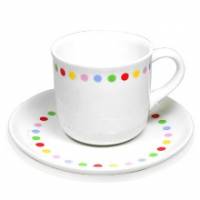 【圓圓霓點】圓盤咖啡杯