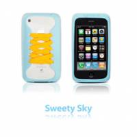 韓國PLAY HELLO iShoes 3G S果凍套 糖果天空藍