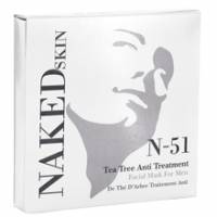 NAKED男性茶樹精華修護面膜28ML 5入