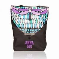 ANNA SUI 安娜蘇 華麗水晶彩繪手提包