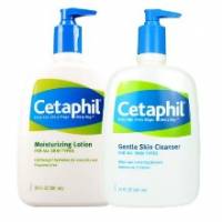 【Cetaphil 舒特膚】潔潤組 潔膚乳+潤膚乳