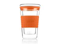 Vatiri炫彩三件式玻璃杯-橘色