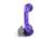 2012懷舊電話手機通話筒-紫色