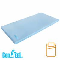 CooFeel 台灣製造高級酷涼紗高密度記憶單人 加大 床墊5.08cm