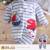 【魔法Baby】法國設計純棉條紋捕魚趣雙面布包腳連身衣 包屁衣~女童裝~k29031