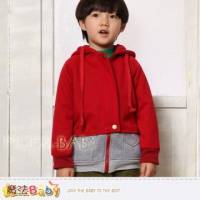 【魔法Baby】DODOMO品牌~假兩件厚款連帽外套 上衣~男童裝~k29871