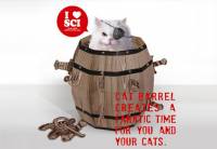 Cat barrel 瘋狂貓咪桶 貓咪玩具屋