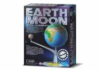 地球和月亮桌上型立體模型