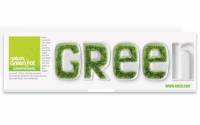綠色生活系列-Green字母造型盆栽
