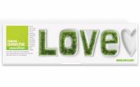 綠色生活系列 - LOVE 字母造型盆栽