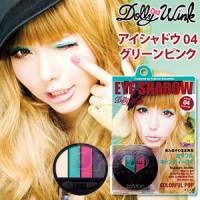 【KOJI】DollyWink玩美調色眼影盤 04GreenPink