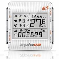 Xplova E5 GPS 自行車錶小全配 樂活白