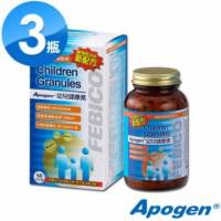 精選組合9折遠東生技 Apogen幼兒健康素3瓶組 藻精蛋白 藻藍蛋白