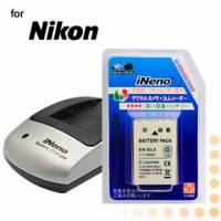 iNeno NIKON EN-EL5專業鋰電池配件組
