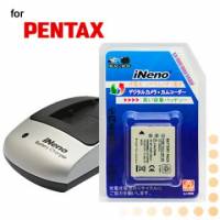 iNeno PENTAX D-Li8專業鋰電池1入配件組