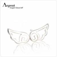 【ARGENT銀飾】造型系列「小翅膀」純銀耳環