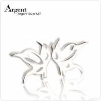 【ARGENT銀飾】造型系列「小鳳蝶」純銀耳環