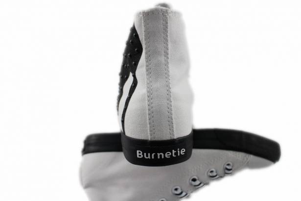 2014春夏新款 Burnetie女款 高筒帆布鞋(白色)