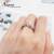 【ARGENT銀飾精品】K白金真鑽系列－男戒「閃耀愛戀 R06男.寬版 」14K金戒指單鑽+48顆排鑽造型 Diamond 結婚訂婚求婚戒指