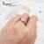 【ARGENT銀飾精品】K白金真鑽系列－男戒「微熱之戀 R37男.寬版 」14K金戒指素面造型 結婚訂婚求婚戒指