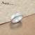 【ARGENT銀飾】美鑽系列「經典 寬.6mm 」純銀戒指 版寬6mm 外圍單鑽