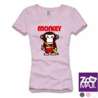 【ZooMAJI】猴先生上課去T恤 共三色