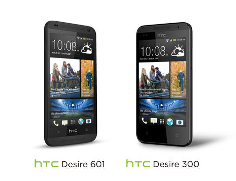 HTC 宣布 Desire 601 與 Desire 300 ，並確定 HTC One 極光藍年末推出