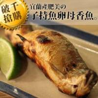【尋鮮本舖】宜蘭產肥美子持魚卵母香魚。100g 隻