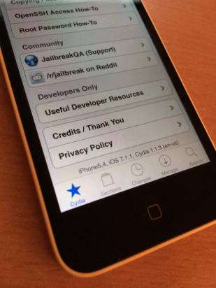 iOS 7.1.1 破解突飛猛進: 新舊 iPhone 都成功完美 JB