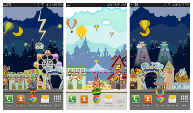 [動態壁紙]我的樂園小鎮Samsung Apps免費體驗活動開始!