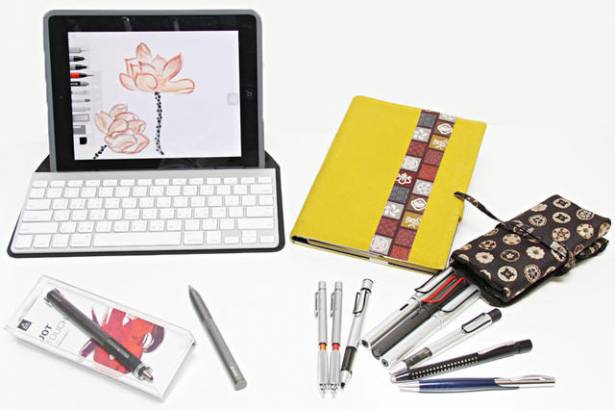 觸發數位藝術的Adonit Jot Touch Pixelpoint感壓式iPad數位觸控筆